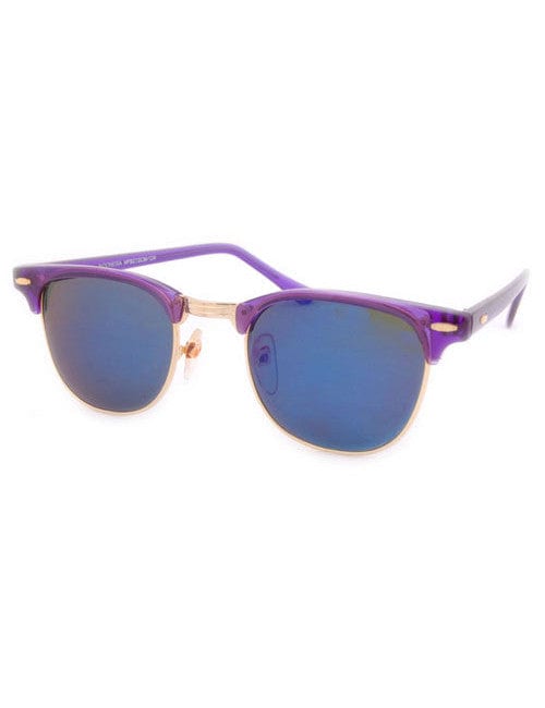 south by purple blue sunglasses