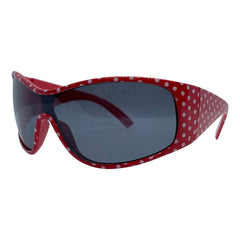 Kids ⭐️ SPOT Red Shield-Giant Vintage Eyewear