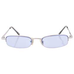 squeezy blue silver sunglasses
