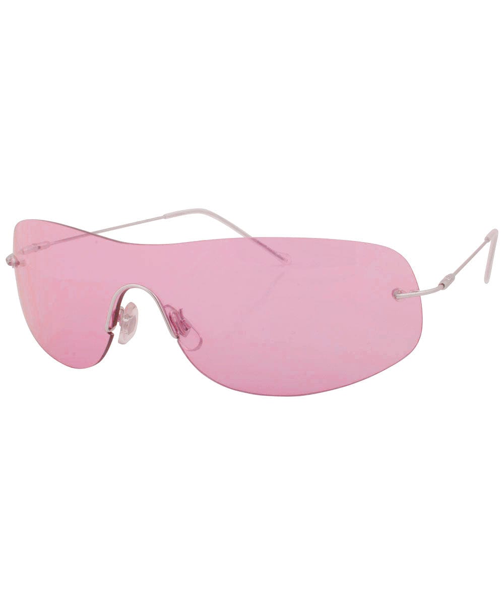 STARS Pink Rimless Glasses