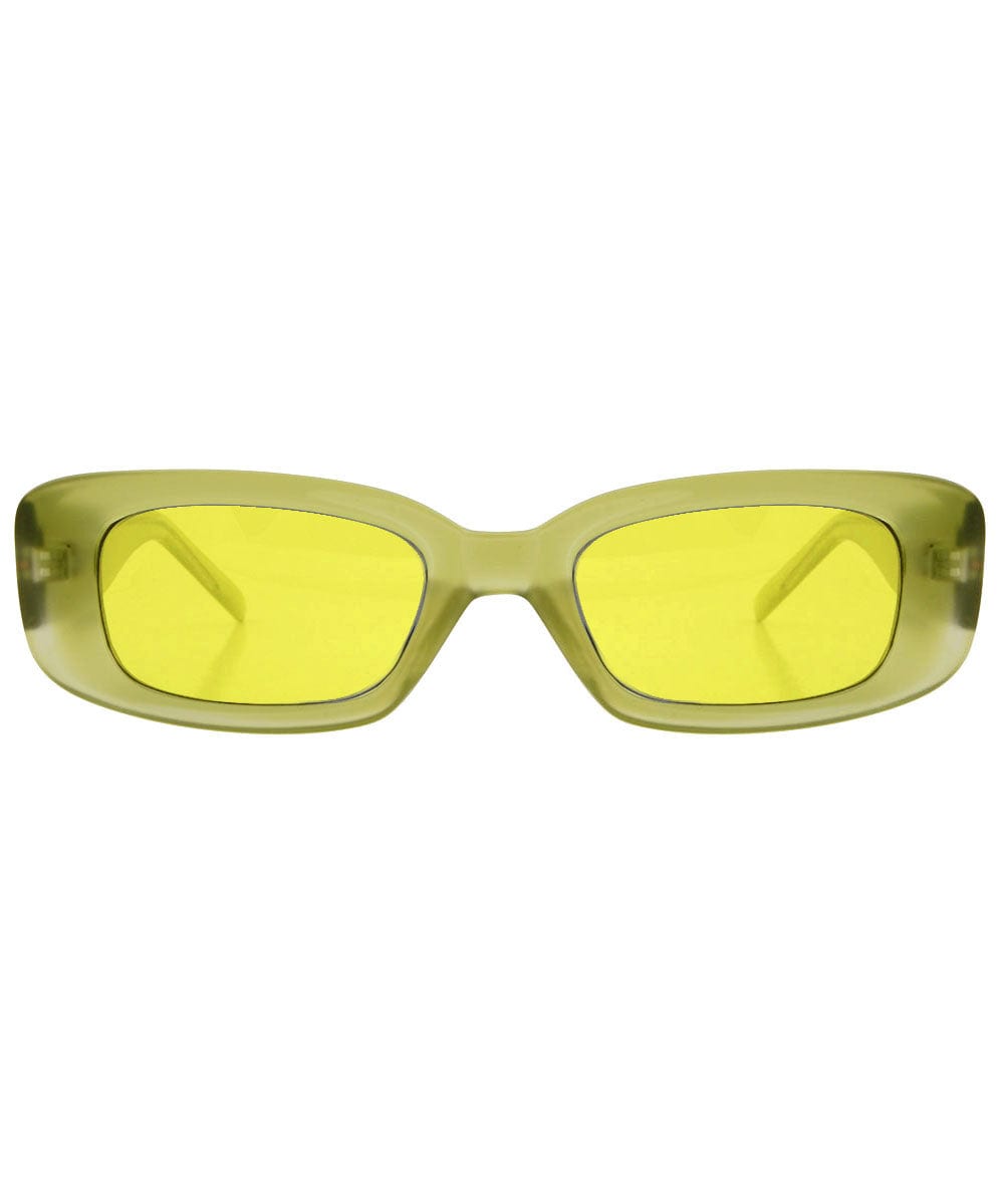 suck it green yellow sunglasses