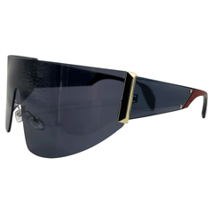 SUGA Shield SunglassesRed / Super Dark-Giant Vintage Eyewear