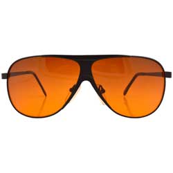 sunset black orange sunglasses