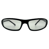 SWAIN Square Vintage SunglassesClear-Giant Vintage Eyewear