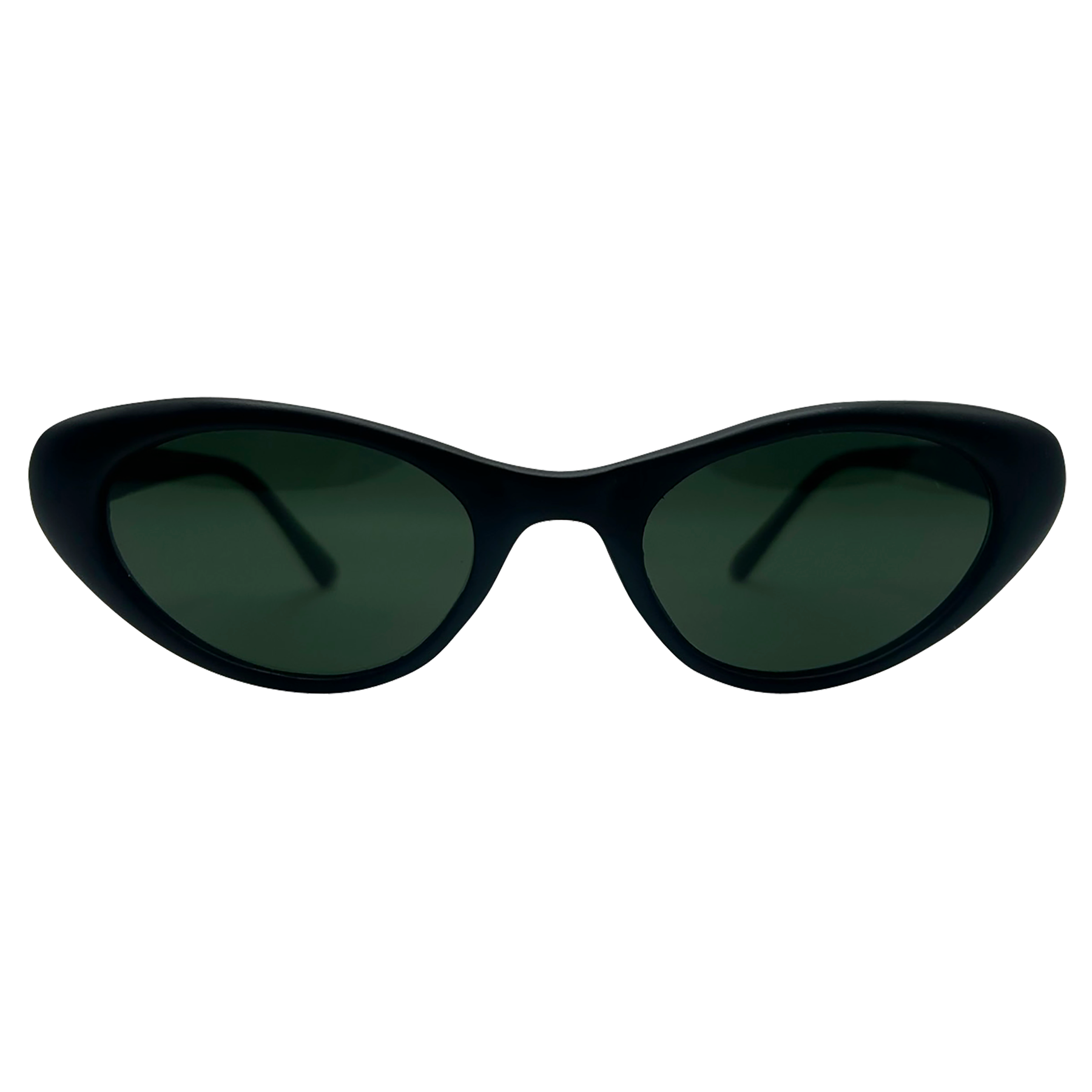 TABBY Matte Black Cat-Eye Sunglasses