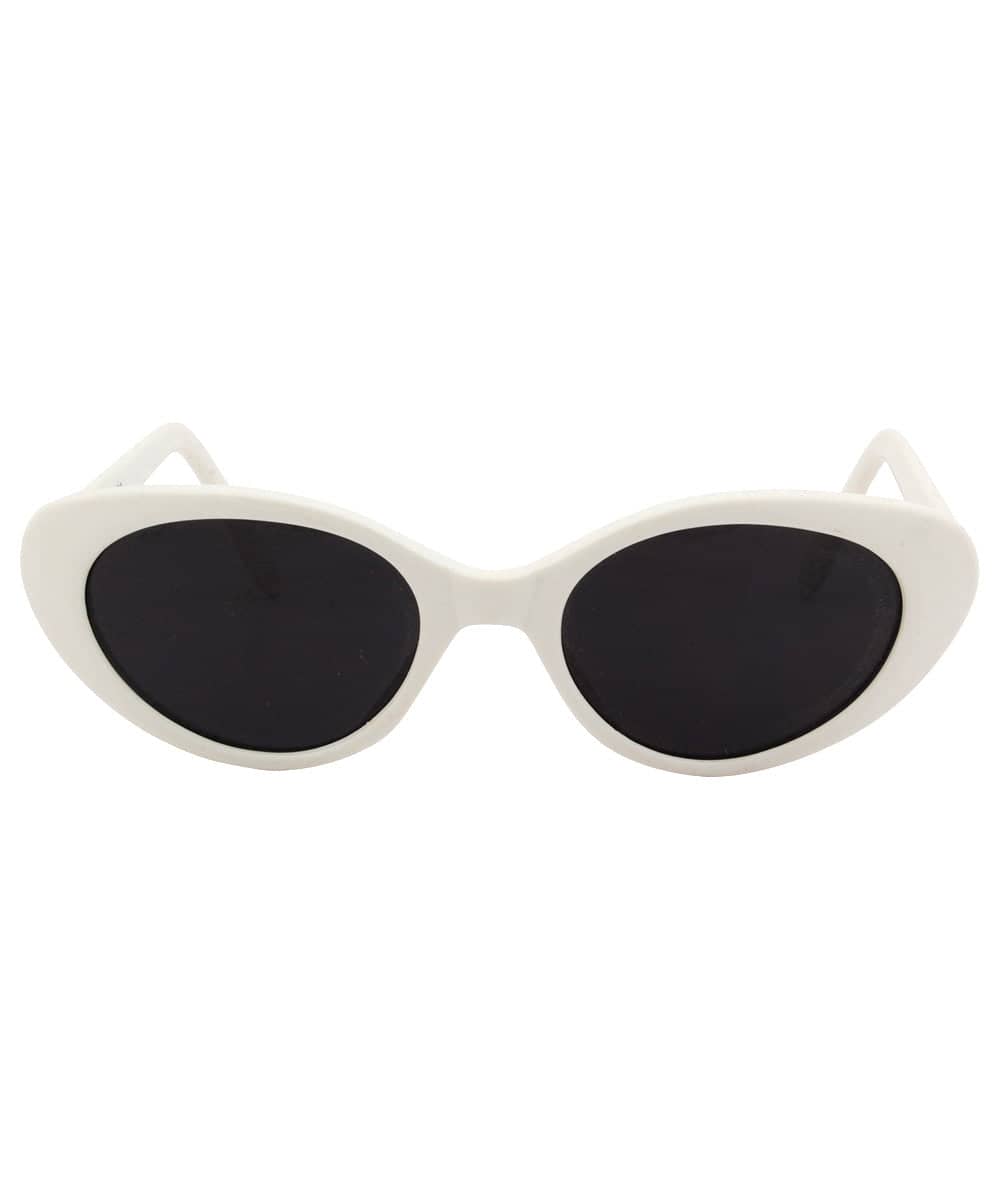 Shop TABITHA white/SD cat-eye sunglasses for women | Giant Vintage ...