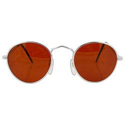 taft silver rust sunglasses