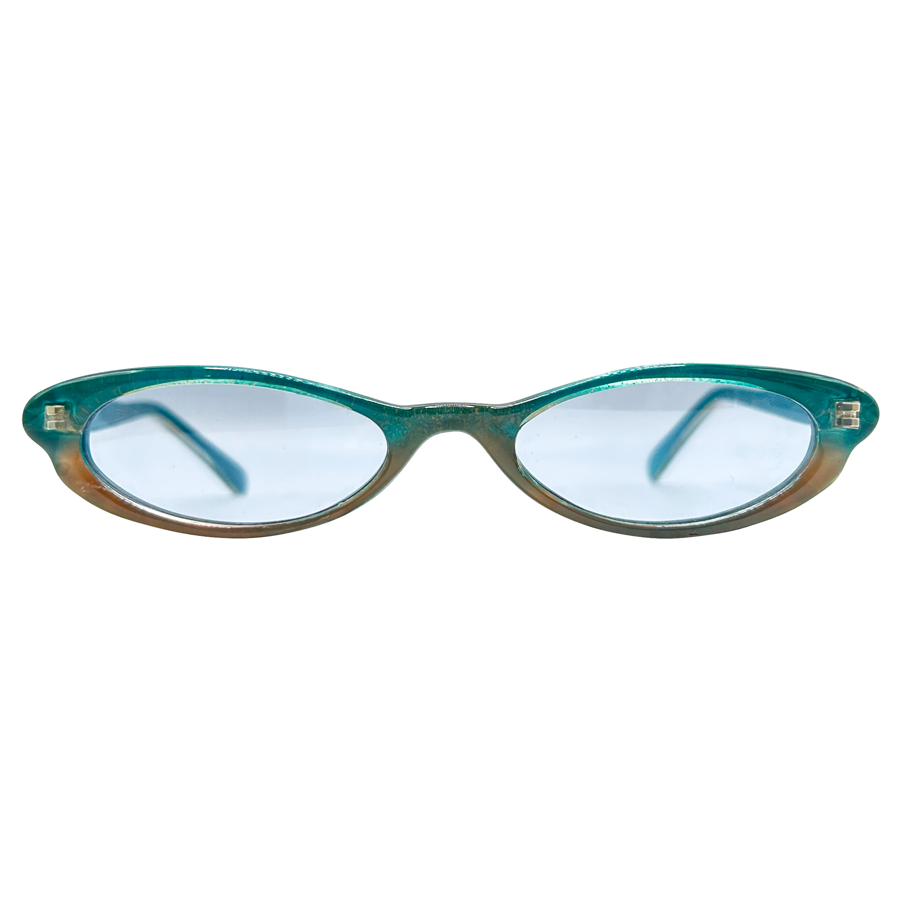 TALLY Aqua Cat-Eye Sunglasses