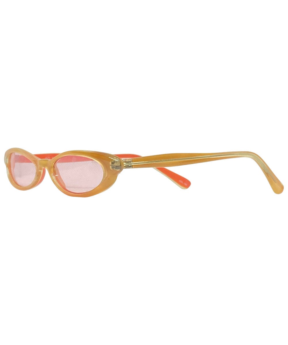 TALLY Orange/Pink Cat-Eye Sunglasses