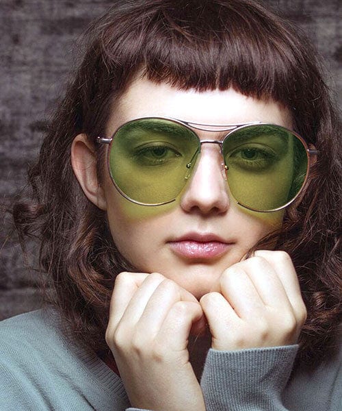telegraph green sunglasses