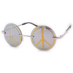 thizz silver yellow sunglasses