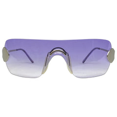 TONER Purple Y2K Rimless Sunglasses-Giant Vintage Eyewear