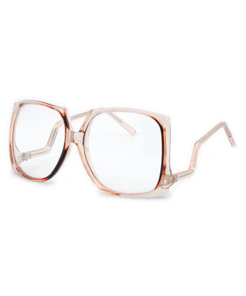 toots brandy clear sunglasses