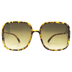 TOP NOTCH 70s Square SunglassesCalico-Giant Vintage Eyewear