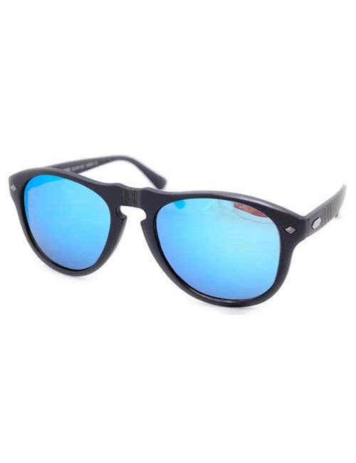 traveller black aqua sunglasses