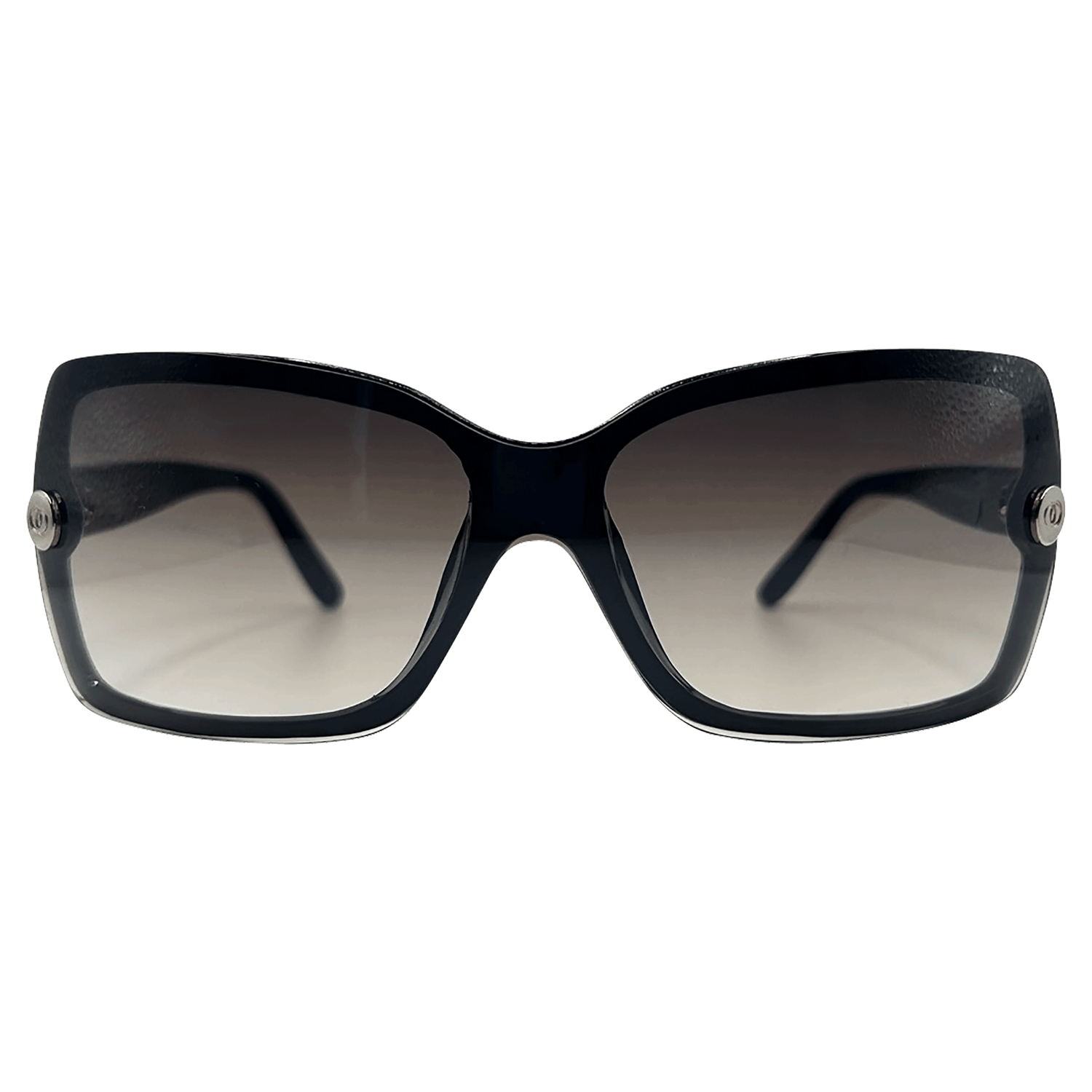 TRY ME Y2K Square SunglassesBlack/Smoke-Giant Vintage Eyewear