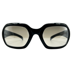 TRYK Chunky Square Sports Y2K SunglassesBlack/Flash-Giant Vintage Eyewear