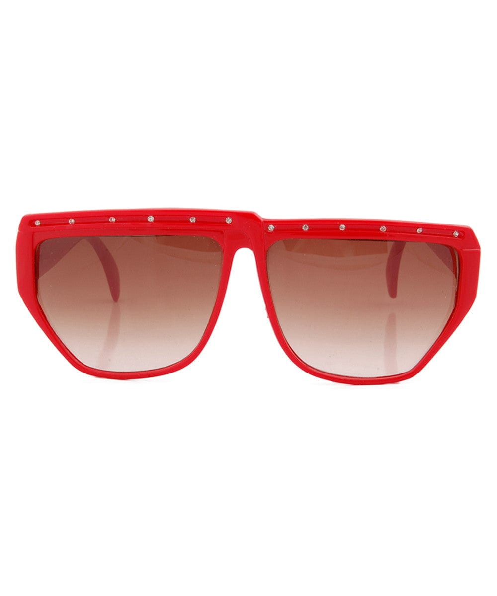 turnstile red sunglasses