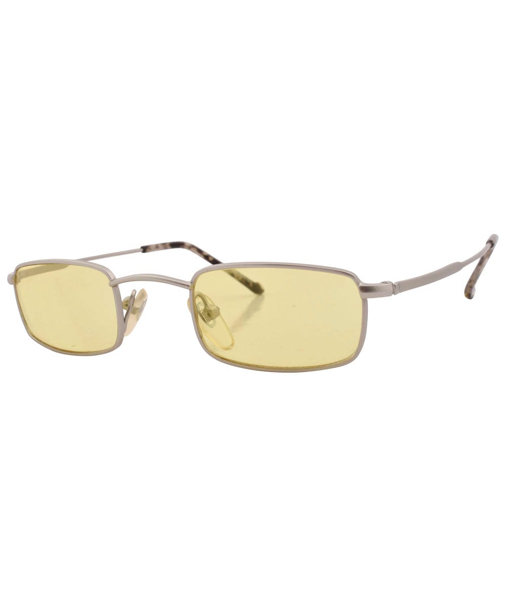 tweensy silver yellow sunglasses