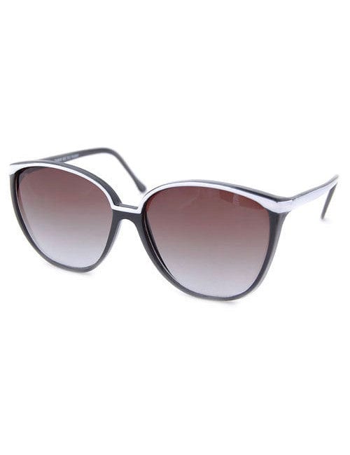 twinkle black white sunglasses