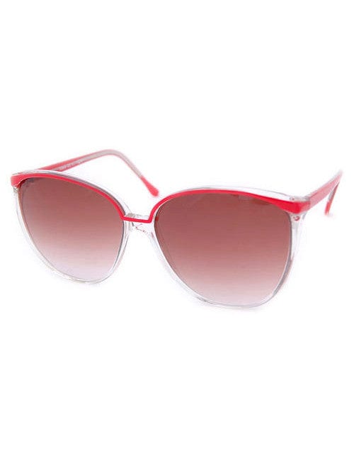 twinkle crystal red sunglasses