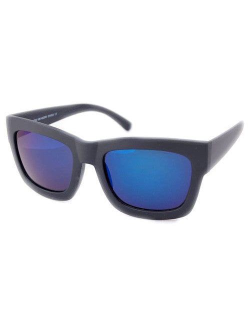 uhf black blue sunglasses