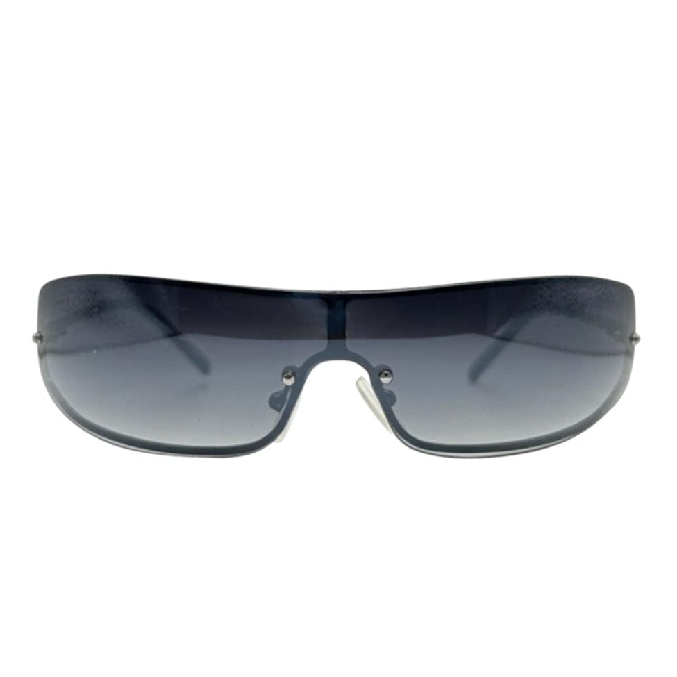UNDERCOVER Futuristic Wraparound Sunglasses