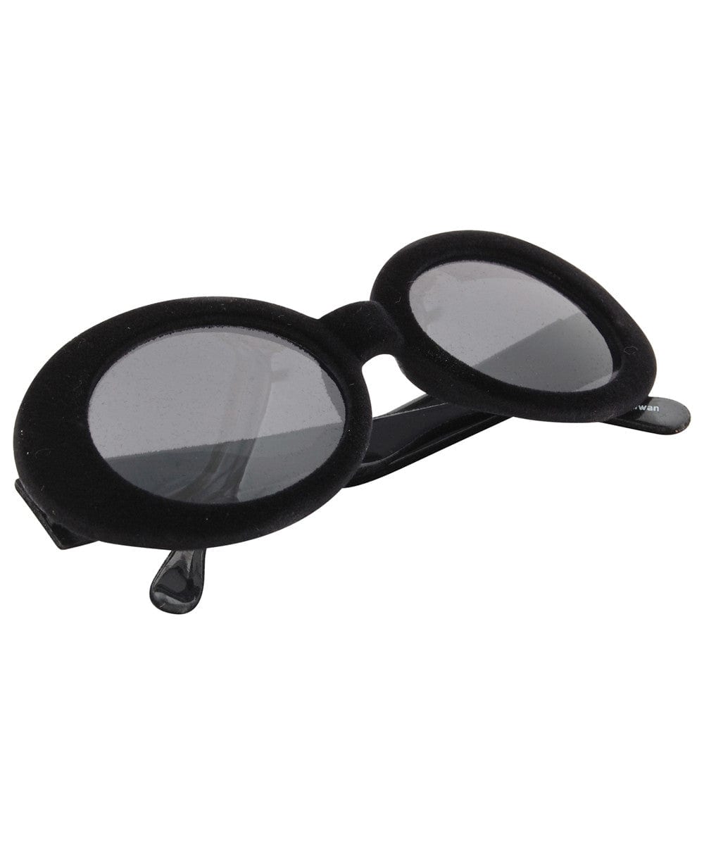 velveeta black smoke sunglasses