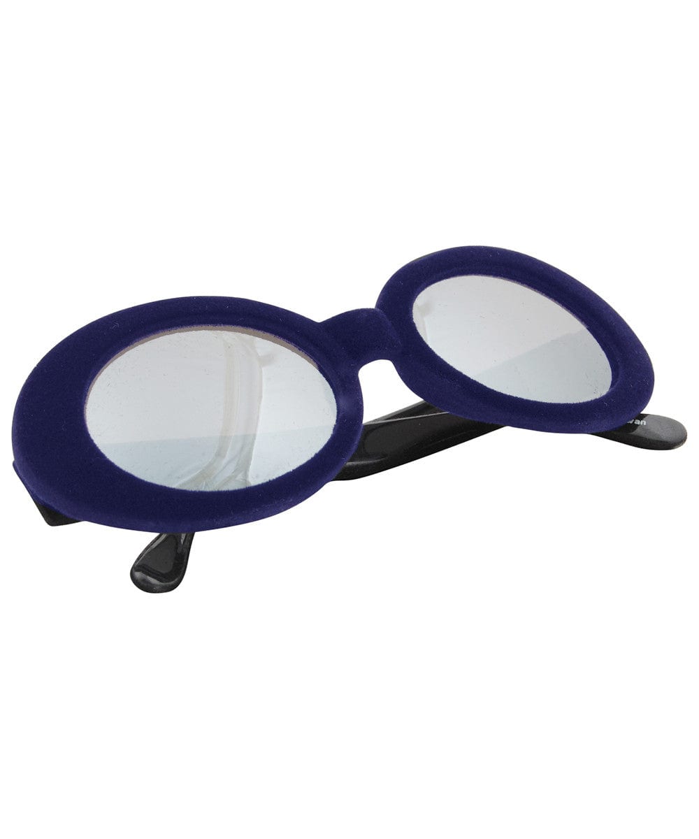 velveeta blue mirror sunglasses