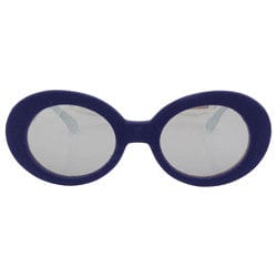 velveeta blue mirror sunglasses
