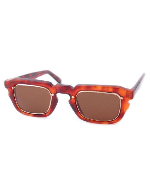 verne tortoise amber sunglasses