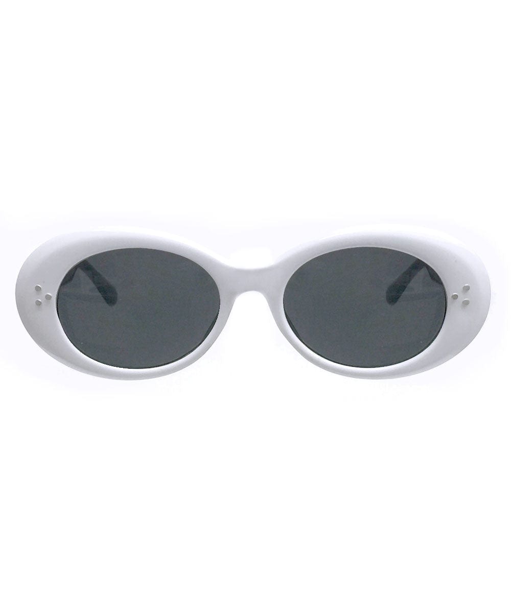 veronica white sunglasses