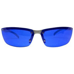 VIBRATE Sports SunglassesSilver/Blue-Giant Vintage Eyewear