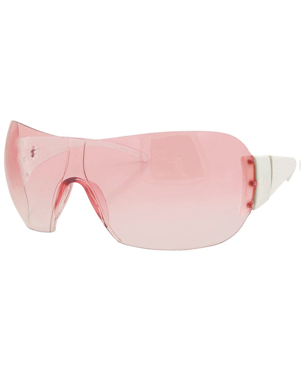 vip white pink sunglasses