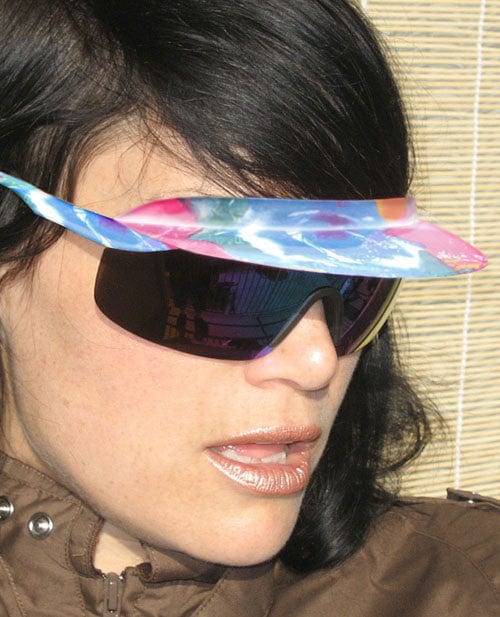 visor floret sunglasses