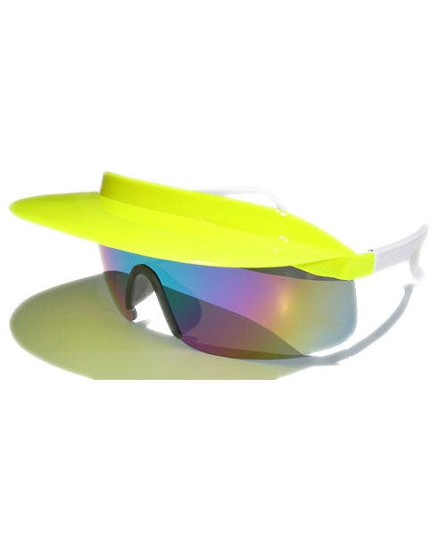 visor xl yellow sunglasses
