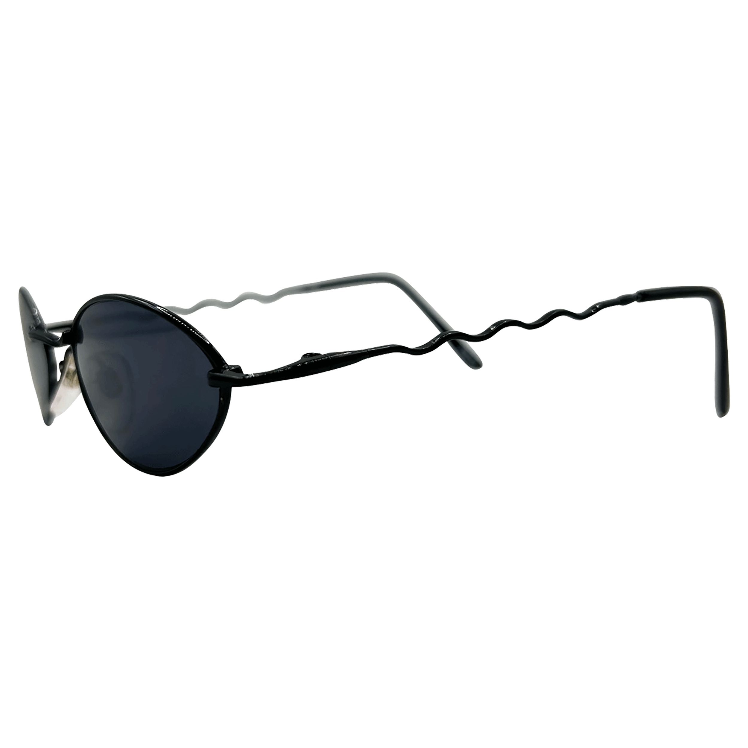 VITTLES Black Micro Indie Sunglasses