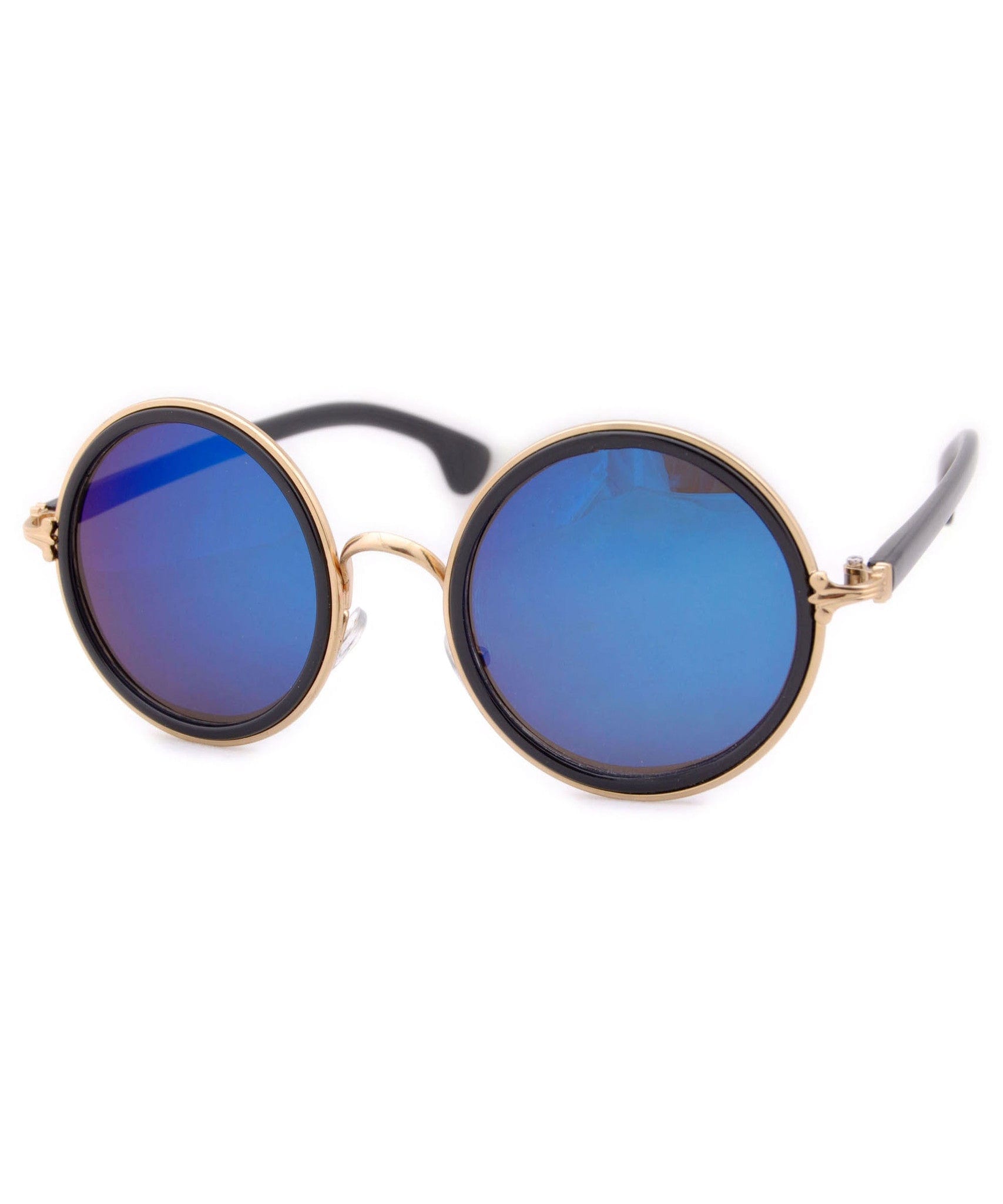 watson black blue sunglasses