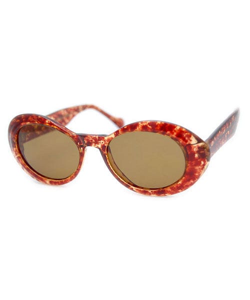 whimsy red calico sunglasses