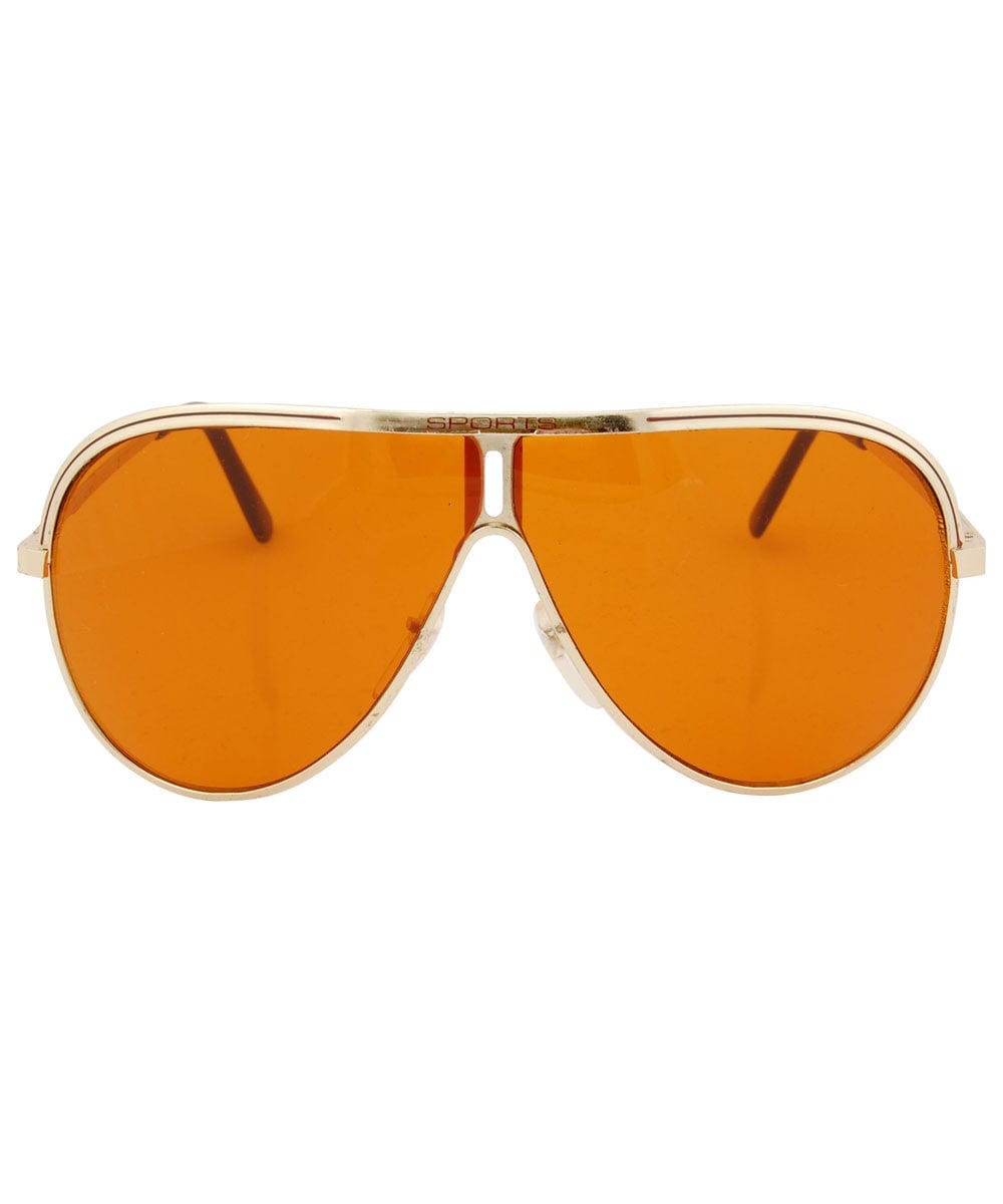 whizzy gold sunglasses