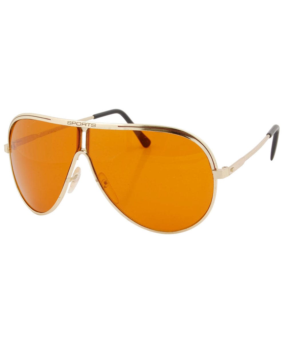 whizzy gold sunglasses