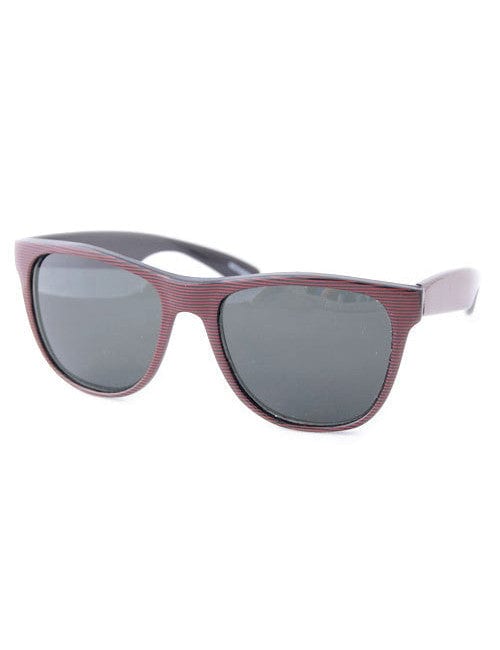wicked black red sunglasses