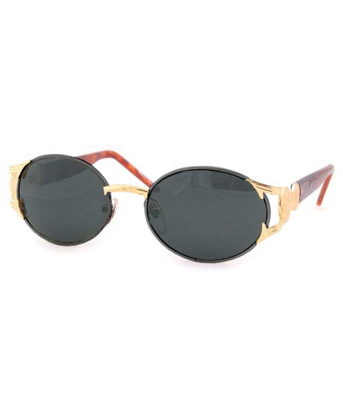 wicklow gold black sunglasses