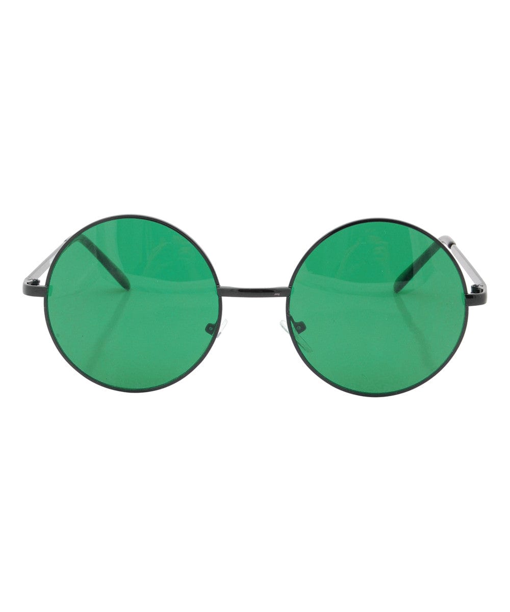 wonderland green black sunglasses