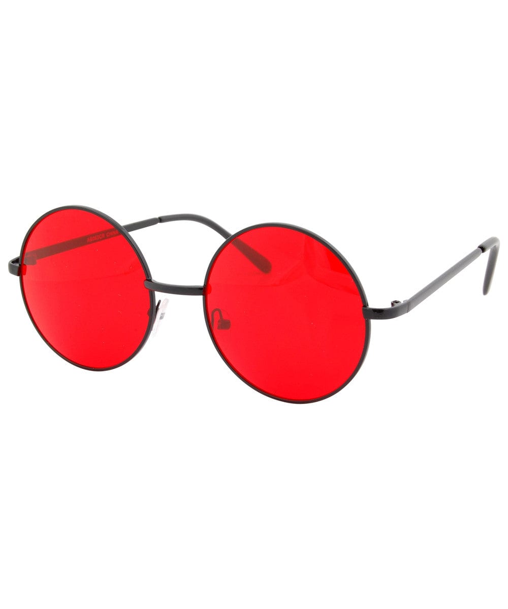 wonderland red black sunglasses