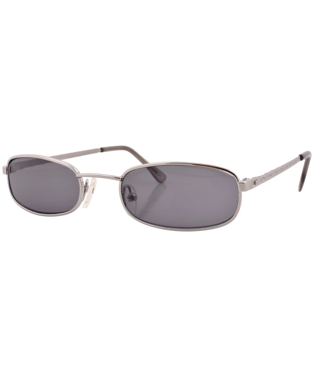 wowzer silver smoke sunglasses