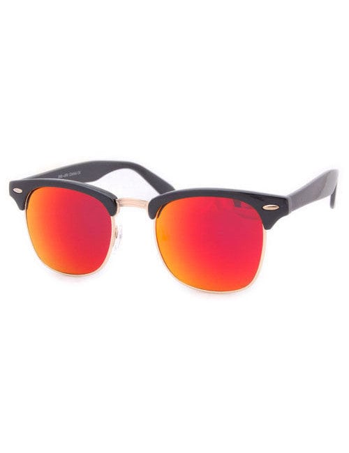 yorke black fire sunglasses