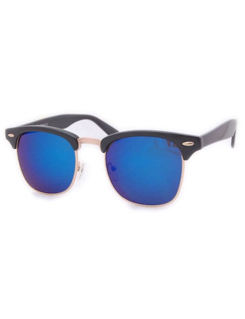 yorke black blue sunglasses