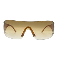 ZIPPER Shield Sunglasses *As Seen On: Blue Ivy Carter & Paris Hilton*-Giant Vintage Eyewear