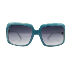 KISS ME 90s Hip-Hop Square SunglassesBlue/Smoke-Giant Vintage Eyewear